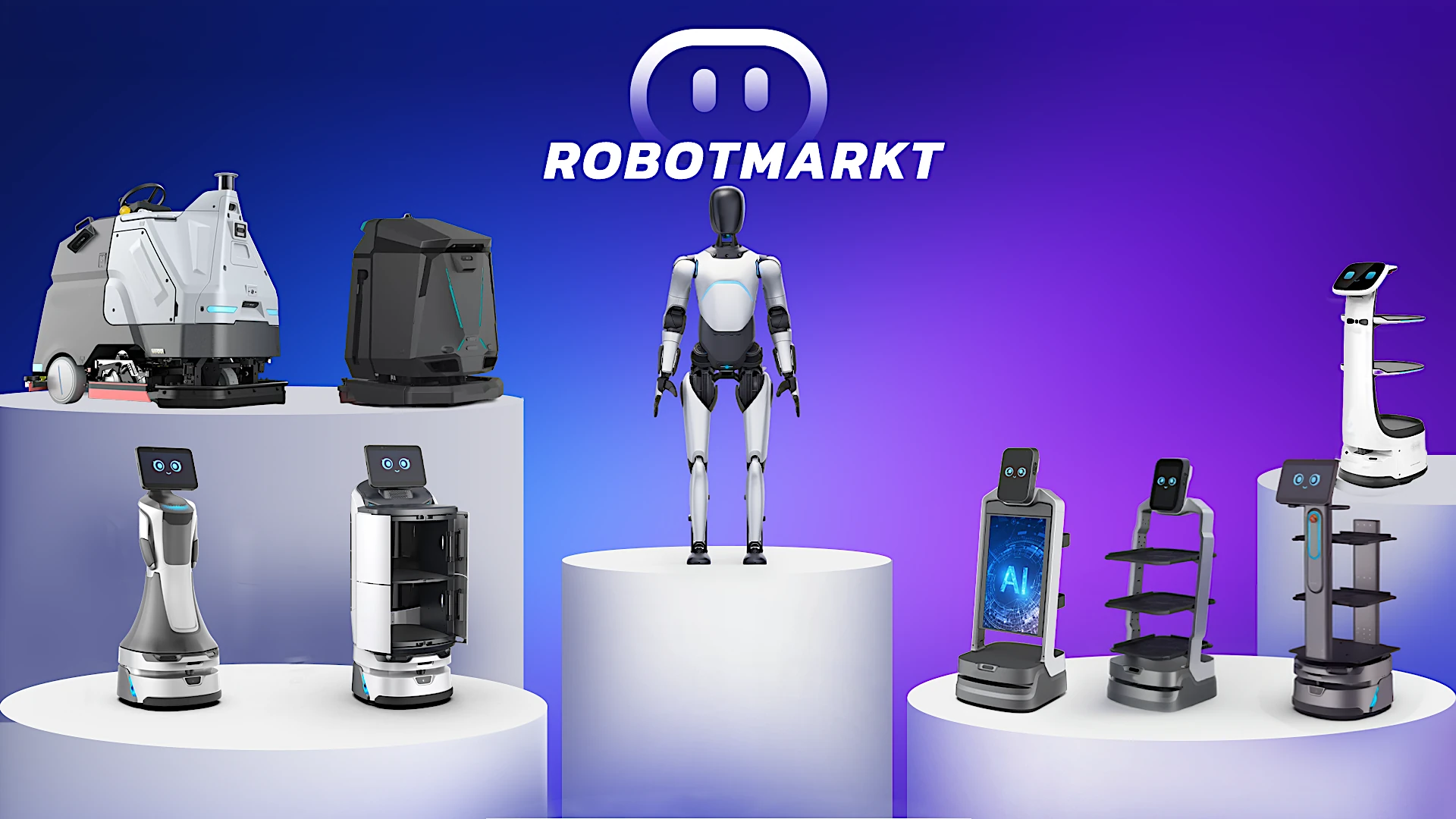 Robotok – takarító, humanoid, felszolgáló, recepciós és ipari modellek